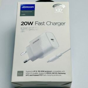 JOYROOM 20W FAST CHARGER & WITH CABLE