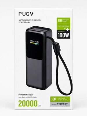 PUGV 20000MAH 100W SAFE AND FAST POWER BANK