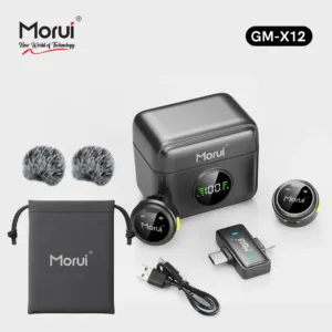 MORUI GM X-12 WIRELESS ACTIVE NOISE CANCELLATION MIC
