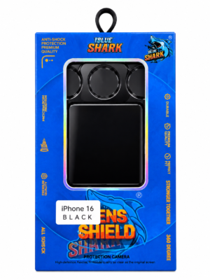 IPHONE 16 LENS BLUE SHARK
